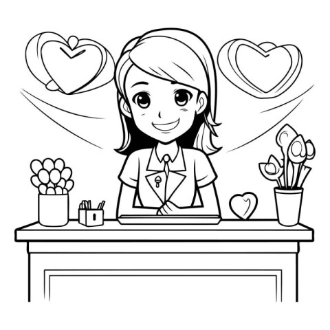 Teenager girl cartoon design. Girl female person human and beaut