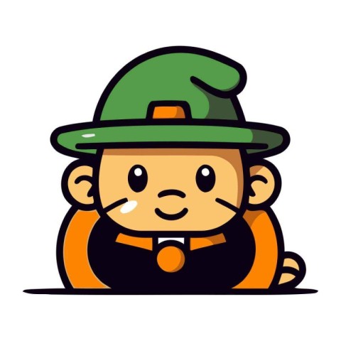 Leprechaun St. Patricks Day Vector Icon