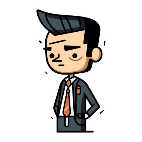 Businessman Vector Icon Businessman Cartoon Character Vector I