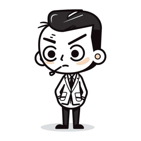Doctor Cartoon Vector Illustration