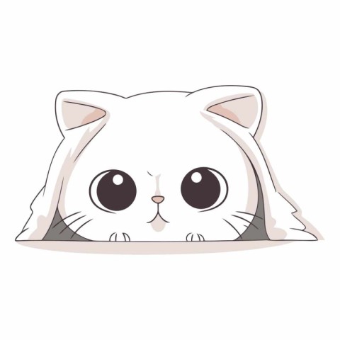 cute cat kawaii isolated icon design graphic